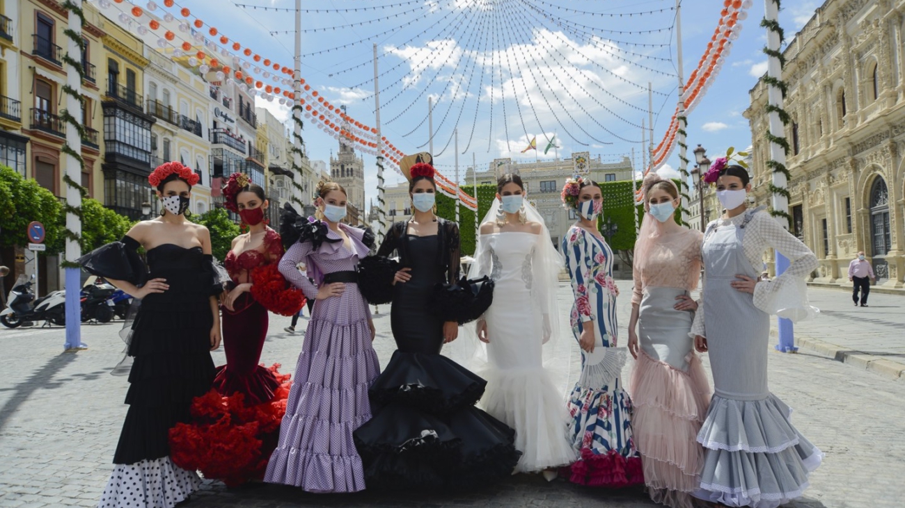 Flamencas en la Plaza-de-San-Francisco