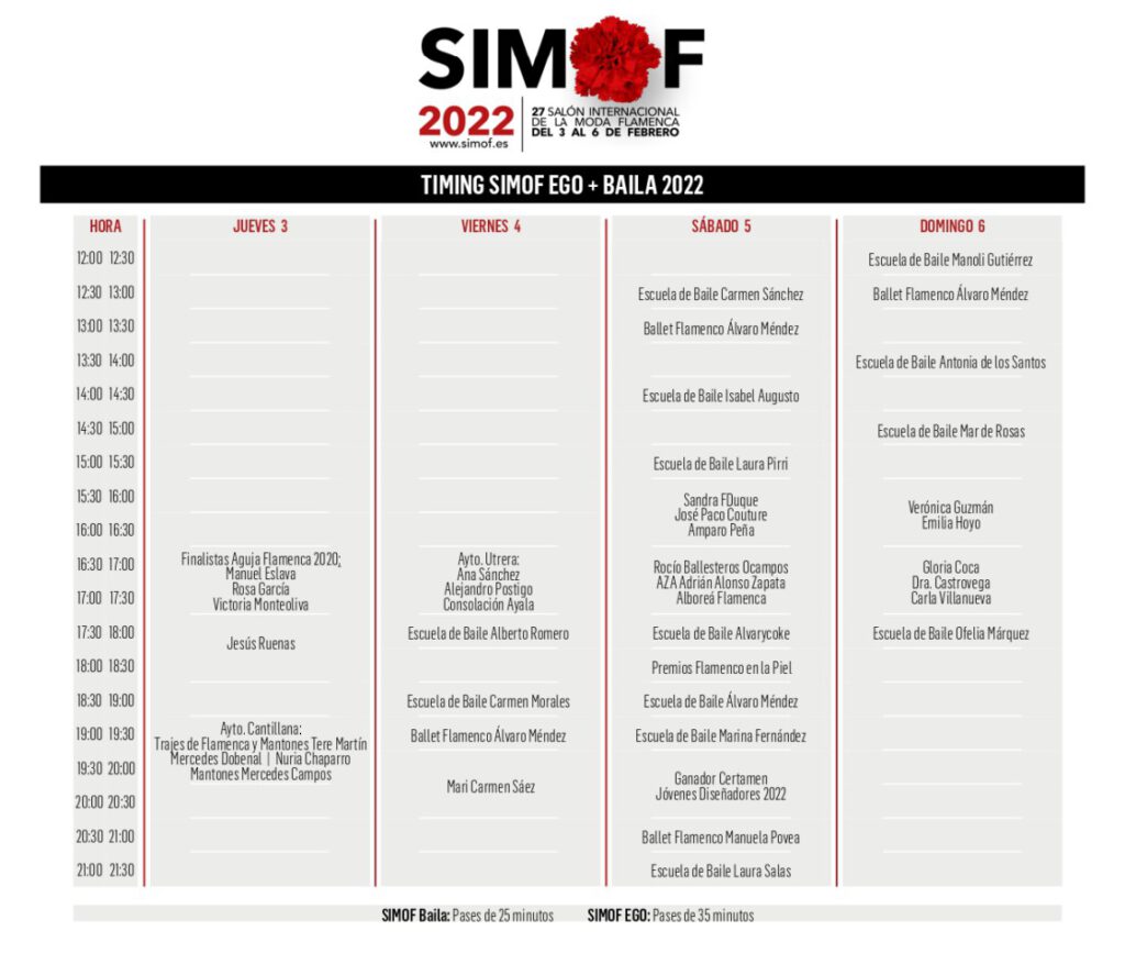 Timing SIMOF 2022 (2)